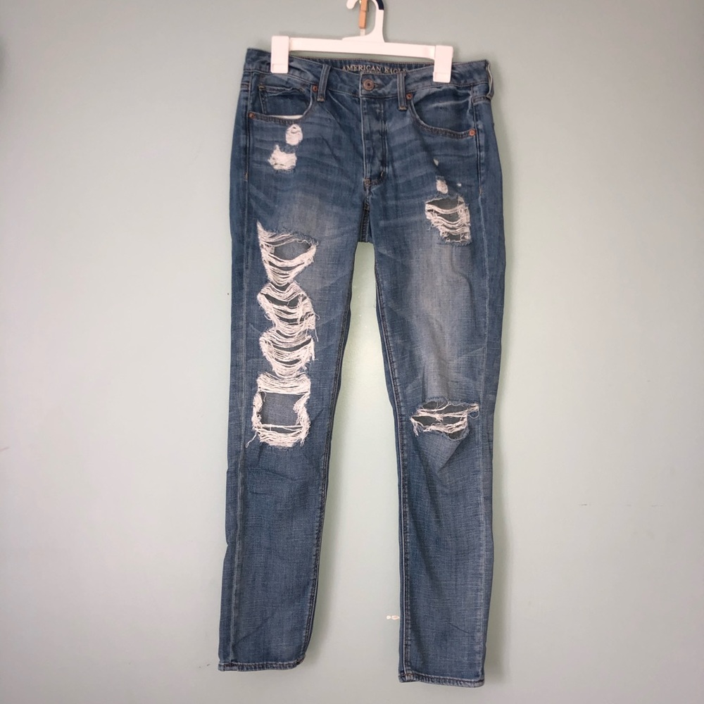 Womens American Eagle Mom Jeans